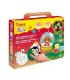 Jovi Play & Fun Kit Pinta con Arena Christmas Ornaments con 8 Botes de Arena + 1 Punzon + 3 Laminas con Diseños Navideños - Colo