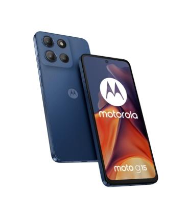 Motorola Moto G15 Smartphone Pantalla LCD 6.72" - 8GB - 512GB - Camara 50mp - Bateria 5200mAh - Admite Carga de 18W - Color Azul