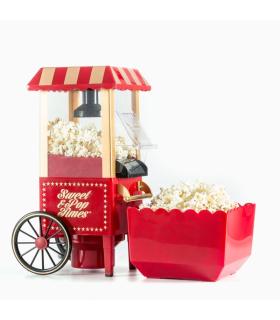 Innovagoods Sweet & Pop Times Palomitera de Aire Caliente - Potencia 1200W - Estilo Vintage - Cocina sin Aceite - Incluye Medido