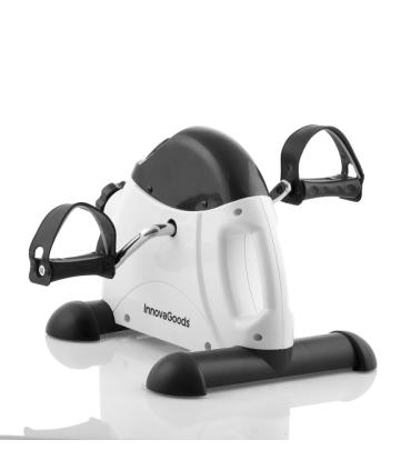 Innovagoods Pedaleador Estatico para Piernas y Brazos - Resistencia Regulable - Contador Digital LCD - Uso en Interior - 35x31x3