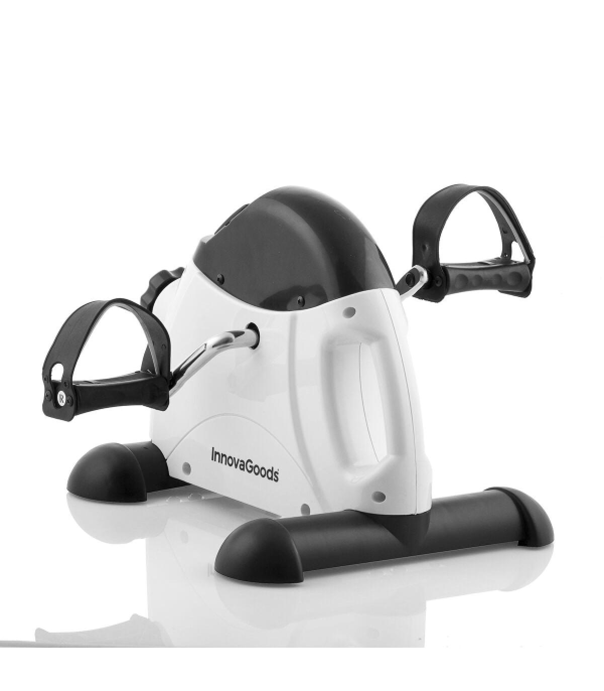 Innovagoods Pedaleador Estatico para Piernas y Brazos - Resistencia Regulable - Contador Digital LCD - Uso en Interior - 35x31x3