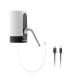 Innovagoods Dispensador de Agua Automatico - Libre de BPA - Recargable USB - Compatible con Garrafas - Incluye Adaptador - Bater
