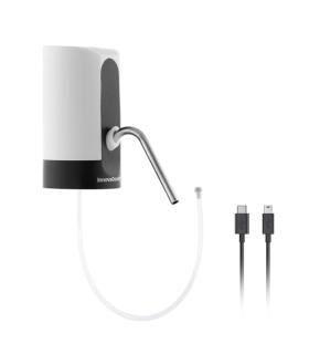 Innovagoods Dispensador de Agua Automatico - Libre de BPA - Recargable USB - Compatible con Garrafas - Incluye Adaptador - Bater