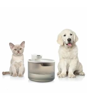 Innovagoods Refopet Fuente para Mascotas con Sensor de Movimiento - Capacidad 3L - Silenciosa - Recargable con USB-C - Incluye..