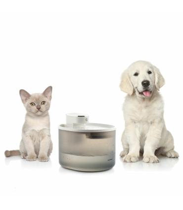 Innovagoods Refopet Fuente para Mascotas con Sensor de Movimiento - Capacidad 3L - Silenciosa - Recargable con USB-C - Incluye..