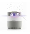 Innovagoods KL Silen Lampara USB Antimosquitos por Succion - Luz LED UV - Silenciosa - Alcance hasta 50m2 - Facil Limpieza - 12x