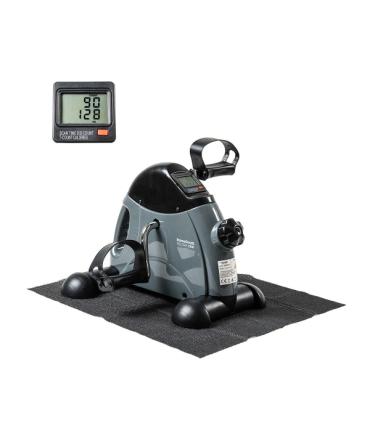 Innovagoods Velora 2100 Pedaleador Estatico para Piernas y Brazos - Contador Digital LCD - Resistencia Ajustable - Esterilla Ant