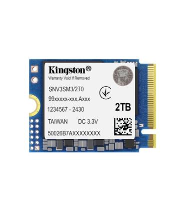Kingston NV3 Disco Duro Solido SSD M2 2230 2TB PCIe 4.0 NVMe 3D NAND