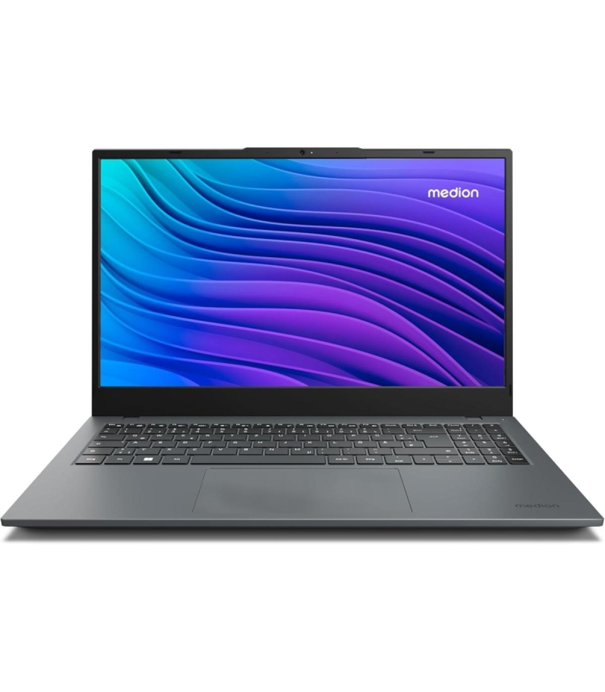 Medion Akoya E15433 Portatil 15.6" Intel Core i7-1255U - 16GB - 1TB SSD - Windows 11 Home - Color Gris - Teclado QWERTY (ES