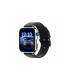 Savefamily Reloj Inteligente Infantil SaveWatch Plus 2 - Pantalla Amoled - Carcasa Plateada - Correa Silicona Negra