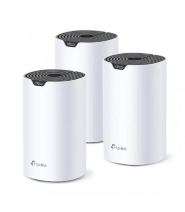 TP-Link Deco S7 Sistema WiFi Mesh Inteligente Doble Banda AC1900 - 3 Unidades Deco - 3 Puertos Ethernet LAN (RJ-45) - Tecnologia