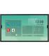SHARP PN-LM551, 55" LM-SERIES INTERACTIVE DISPLAY, UHD, 500CD/M2, 18/7 PROOF, INFRARED TOUCH, 20 TOUCH POINTS, ANDROID SOC, USB-