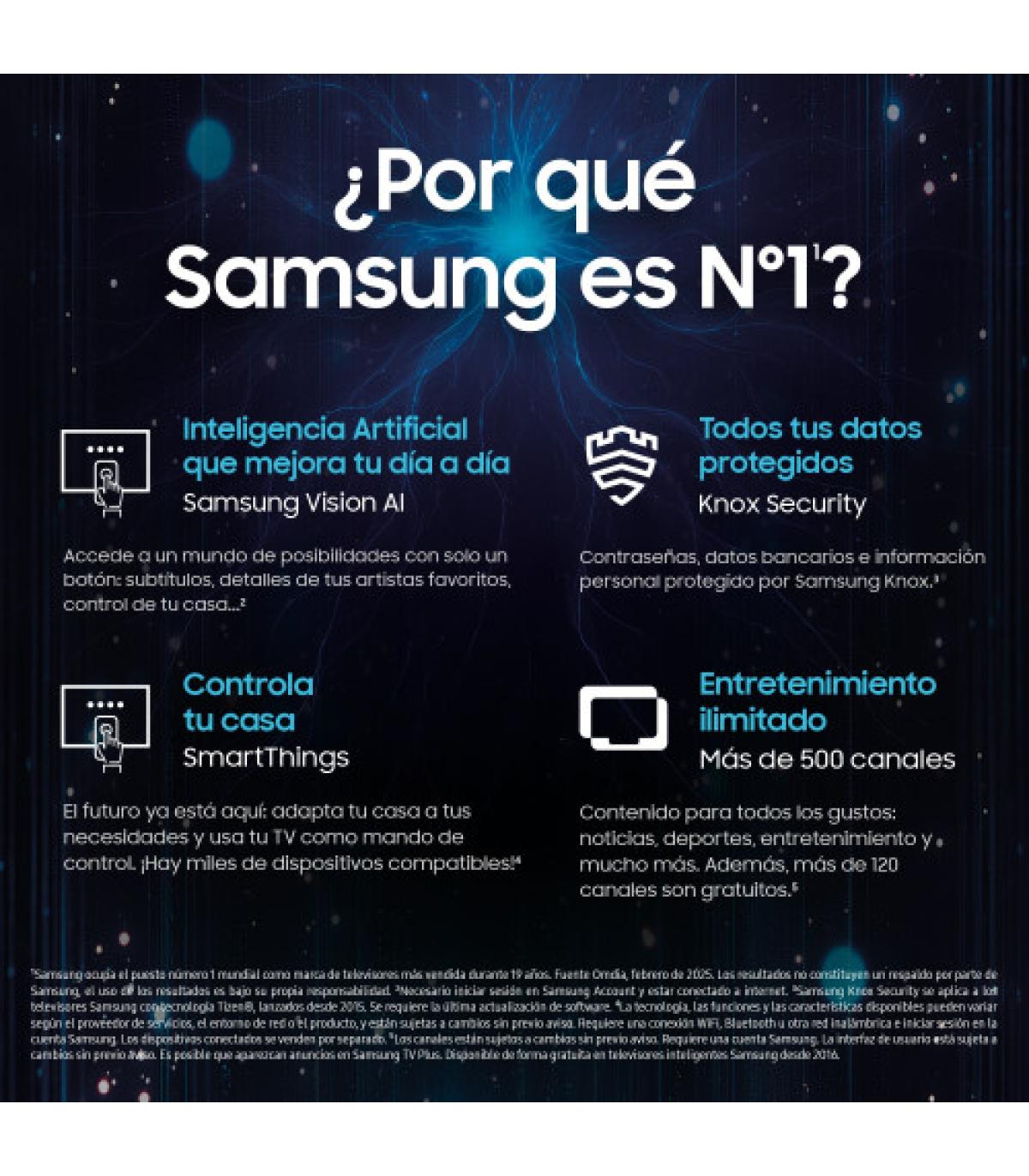 SAMSUNG TV 55" QLED Q8F 4K SAMSUNG VISION AI SMART TV 2025