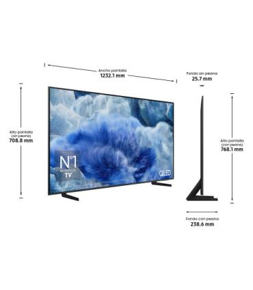 SAMSUNG TV 55" QLED Q8F 4K SAMSUNG VISION AI SMART TV 2025