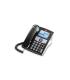 SPC Elegance ID Telefono Fijo - 2 Memorias Directas - Manos Libres - Señal Luminosa Llamadas Perdidas - Color Negro