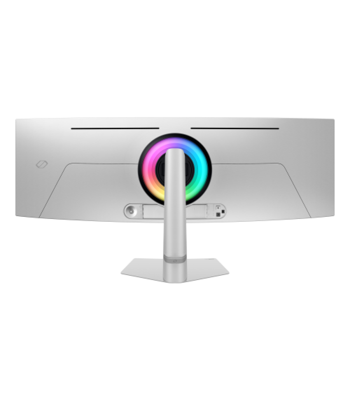 Samsung G93SD pantalla para PC 124,5 cm (49") 5120 x 1440 Pixeles Dual QHD OLED Plata