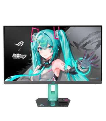 ASUS ROG Strix XG27ACMEG-G Hatsune Miku Edition pantalla para PC 68,6 cm (27") 2560 x 1440 Pixeles Wide Quad HD LCD Multicolor