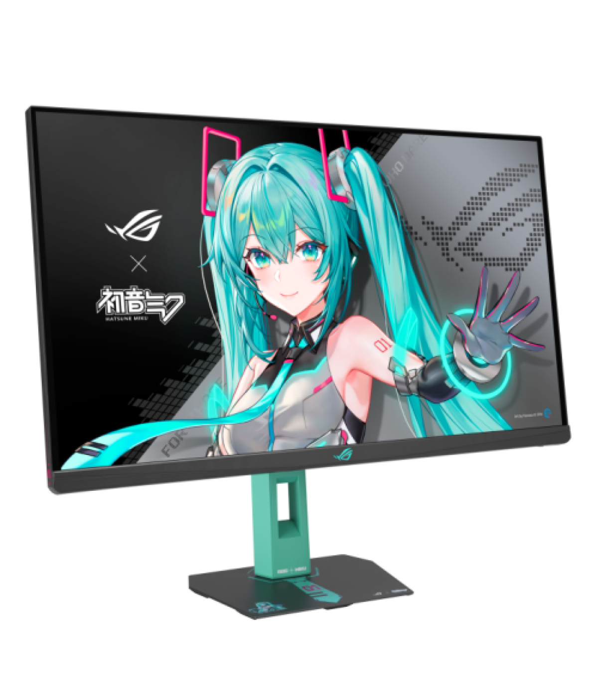 ASUS ROG Strix XG27ACMEG-G Hatsune Miku Edition pantalla para PC 68,6 cm (27") 2560 x 1440 Pixeles Wide Quad HD LCD Multicolor