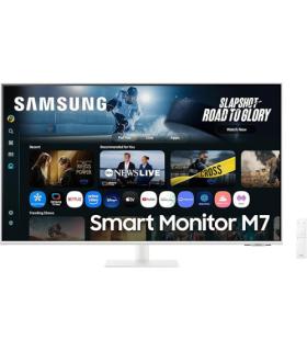 MONITOR SAMSUNG, 43 PULGADAS, M70F, 109,2 CM, 3840 X 2160 PIXELES, 4K ULTRA HD, LCD, 4 MS, NEGRO