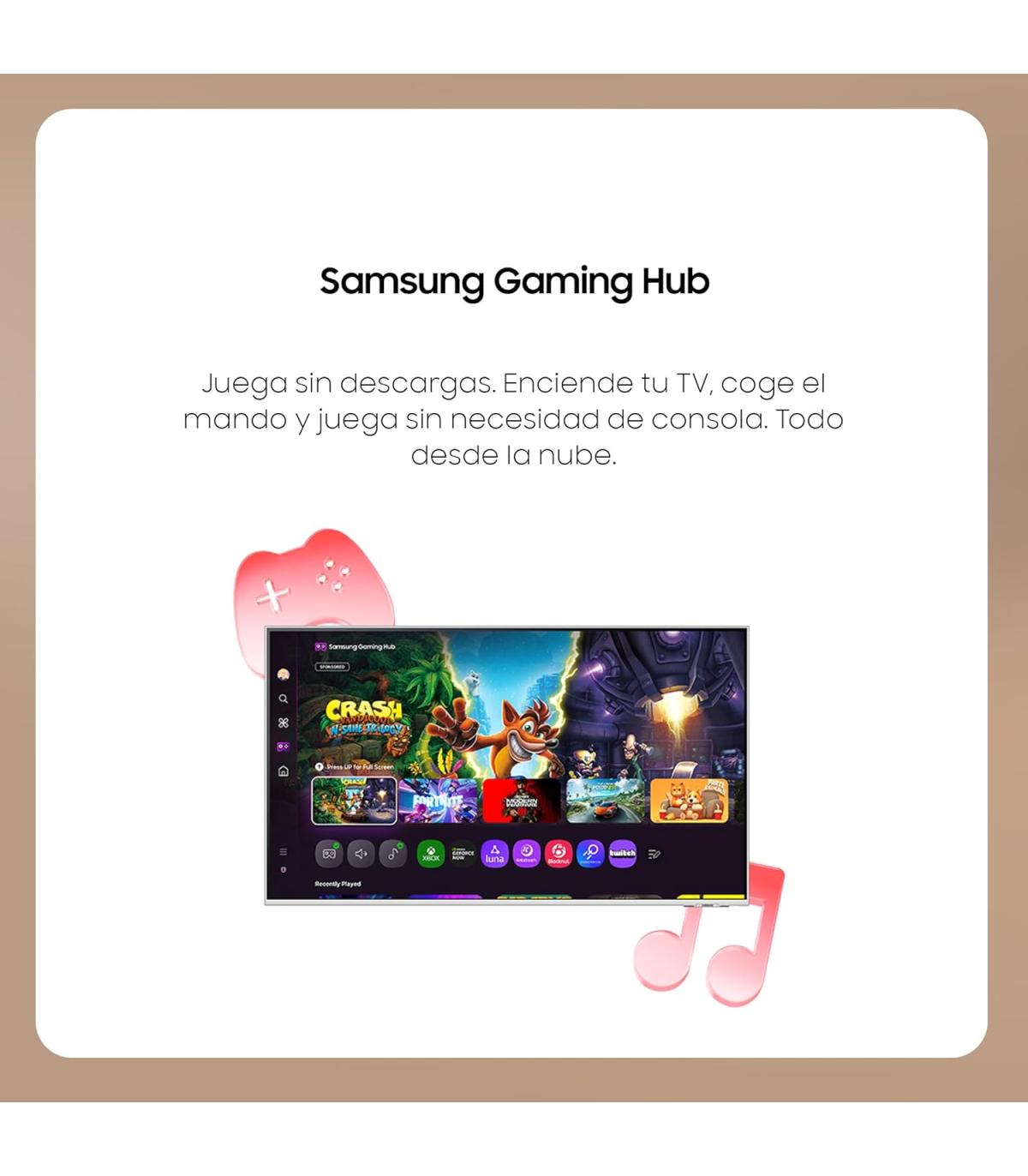 MONITOR SAMSUNG, 43 PULGADAS, M70F, 109,2 CM, 3840 X 2160 PIXELES, 4K ULTRA HD, LCD, 4 MS, NEGRO