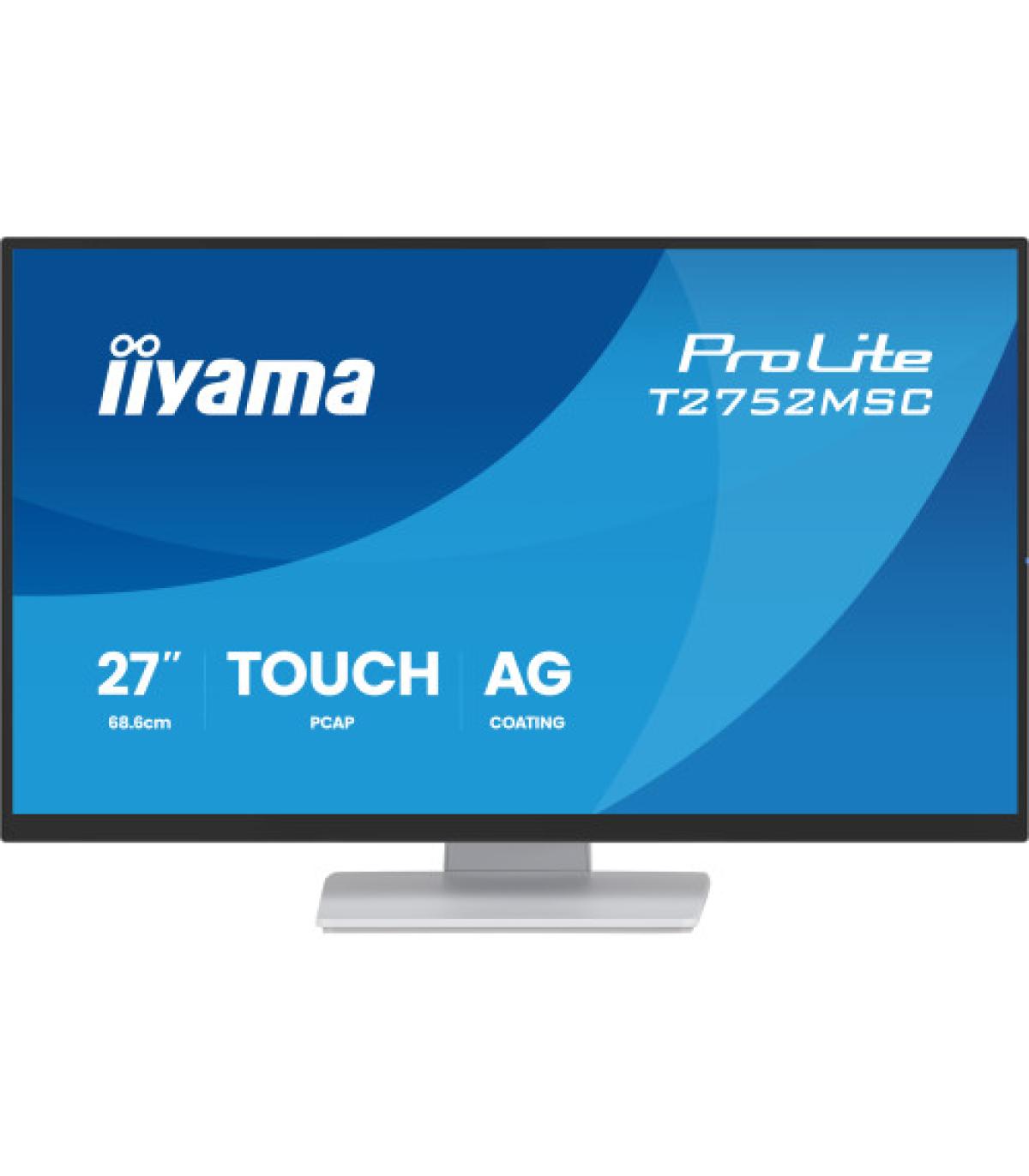 MONITOR IIYAMA PANTALLA TÁCTIL PARA PC 68,6 CM (27") 1920 X 1080 PIXELES FULL HD LED MULTITOUCH