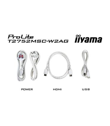 MONITOR IIYAMA PANTALLA TÁCTIL PARA PC 68,6 CM (27") 1920 X 1080 PIXELES FULL HD LED MULTITOUCH