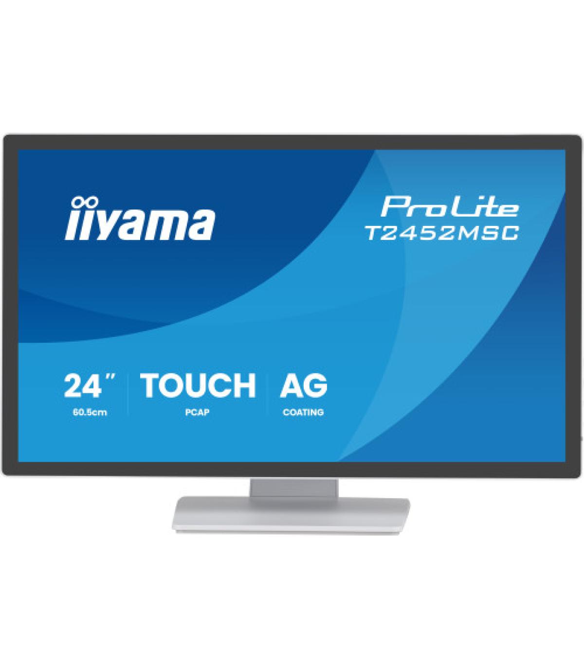 MONITOR IIYAMA PANTALLA TÁCTIL PARA PC 60,5 CM (23,8") 1920 X 1080 PIXELES FULL HD LED MULTITOUCH