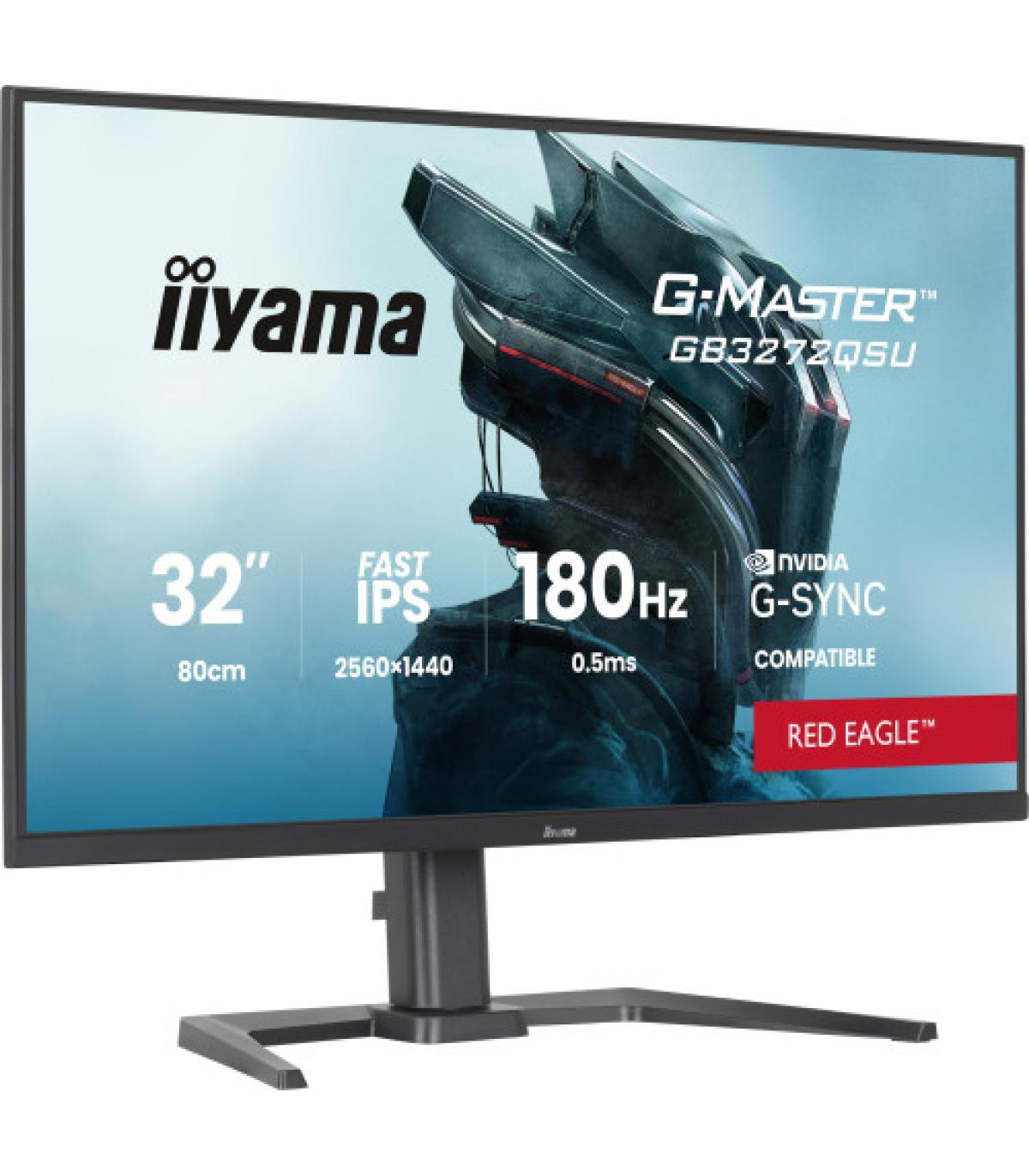 MONITOR IIYAMA GAMING PANTALLA PARA PC 80 CM (31,5") 2560 X 1440 PIXELES QUAD HD LED ALTA FRECUENCIA HDMI DISPLAYPORT