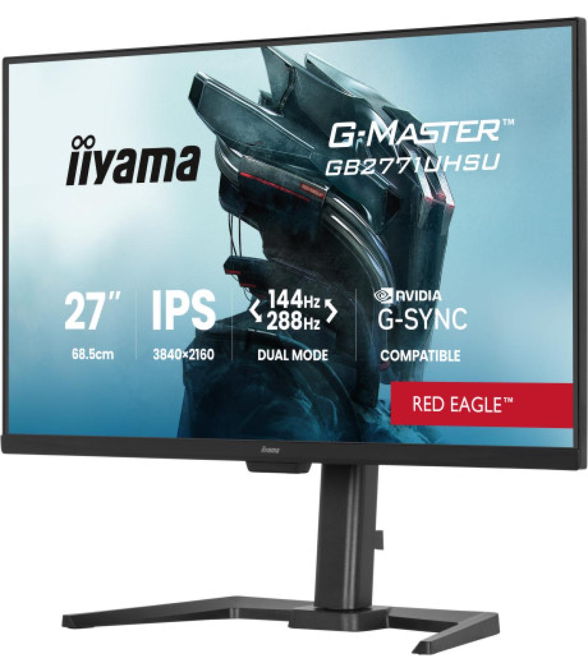 MONITOR IIYAMA GAMING PANTALLA PARA PC 68,6 CM (27") 3840 X 2160 PIXELES 4K UHD LED ALTA FRECUENCIA HDMI DISPLAYPORT