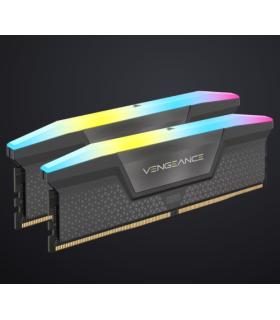 MEMORIA CORSAIR DDR5 64GB 2X32GB PC5200 VENGEANCE RGB CMG64GX5M2B5200Z40