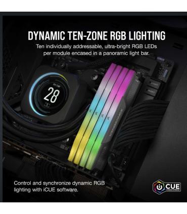 MEMORIA CORSAIR DDR5 64GB 2X32GB PC6000 VENGEANCE RGB CMG64GX5M2D6000Z40