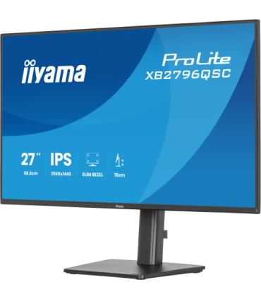 MONITOR IIYAMA PANTALLA PARA PC 68,6 CM (27") 2560 X 1440 PIXELES QUAD HD LED PANEL IPS USB-C HDMI DISPLAYPORT ALTURA AJUSTABLE