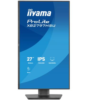 MONITOR IIYAMA PANTALLA PARA PC 68,6 CM (27") 1920 X 1080 PIXELES FULL HD LED PANEL IPS AJUSTABLE EN ALTURA HDMI DISPLAYPORT USB