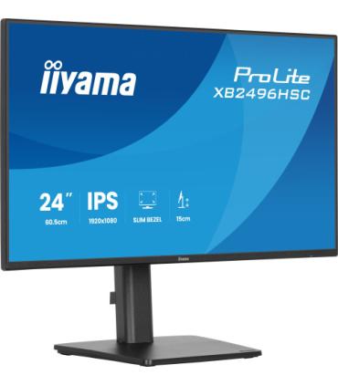 MONITOR IIYAMA PANTALLA PARA PC 60,5 CM (23,8") 1920 X 1080 PIXELES FULL HD LED PANEL IPS USB-C HDMI DISPLAYPORT ALTURA AJUSTABL