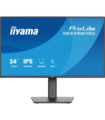 MONITOR IIYAMA PANTALLA PARA PC 60,5 CM (23,8") 1920 X 1080 PIXELES FULL HD LED PANEL IPS USB-C HDMI DISPLAYPORT ALTURA AJUSTABL