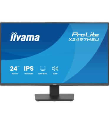 MONITOR IIYAMA PANTALLA PARA PC 60,5 CM (23,8") 1920 X 1080 PIXELES FULL HD LED PANEL IPS MARCO ULTRAFINO HDMI DISPLAYPORT USB