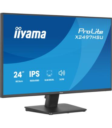 MONITOR IIYAMA PANTALLA PARA PC 60,5 CM (23,8") 1920 X 1080 PIXELES FULL HD LED PANEL IPS MARCO ULTRAFINO HDMI DISPLAYPORT USB