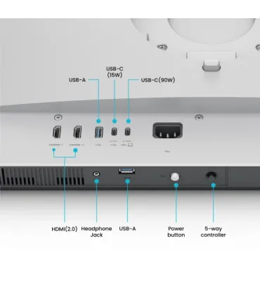 MONITOR BENQ MA270UP (9H.LP8LB.QBE) 27” 3840x2160 FHD 60HZ IPS EYE-CARE, USB-C