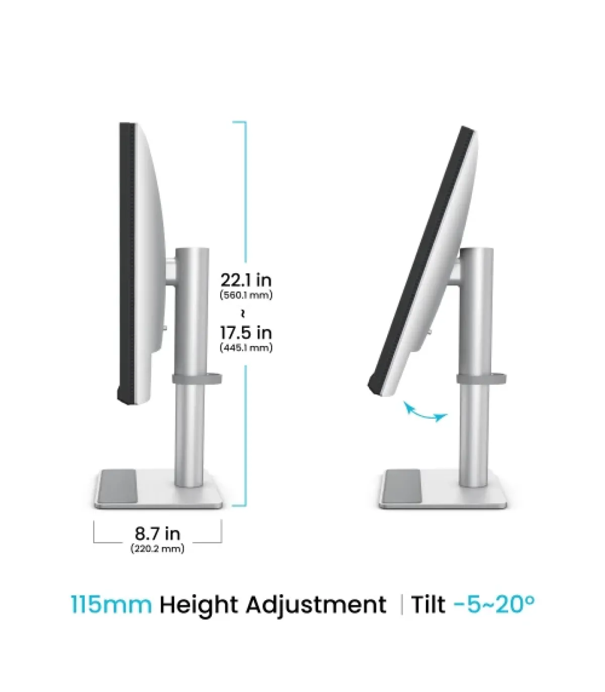 MONITOR BENQ MA270UP (9H.LP8LB.QBE) 27” 3840x2160 FHD 60HZ IPS EYE-CARE, USB-C