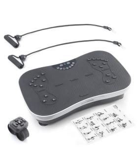 Innovagoods Vybeform Plataforma Vibratoria de Entrenamiento - Potencia 200W - Incluye Accesorios - Ergonomico - hasta 120kg - Ma