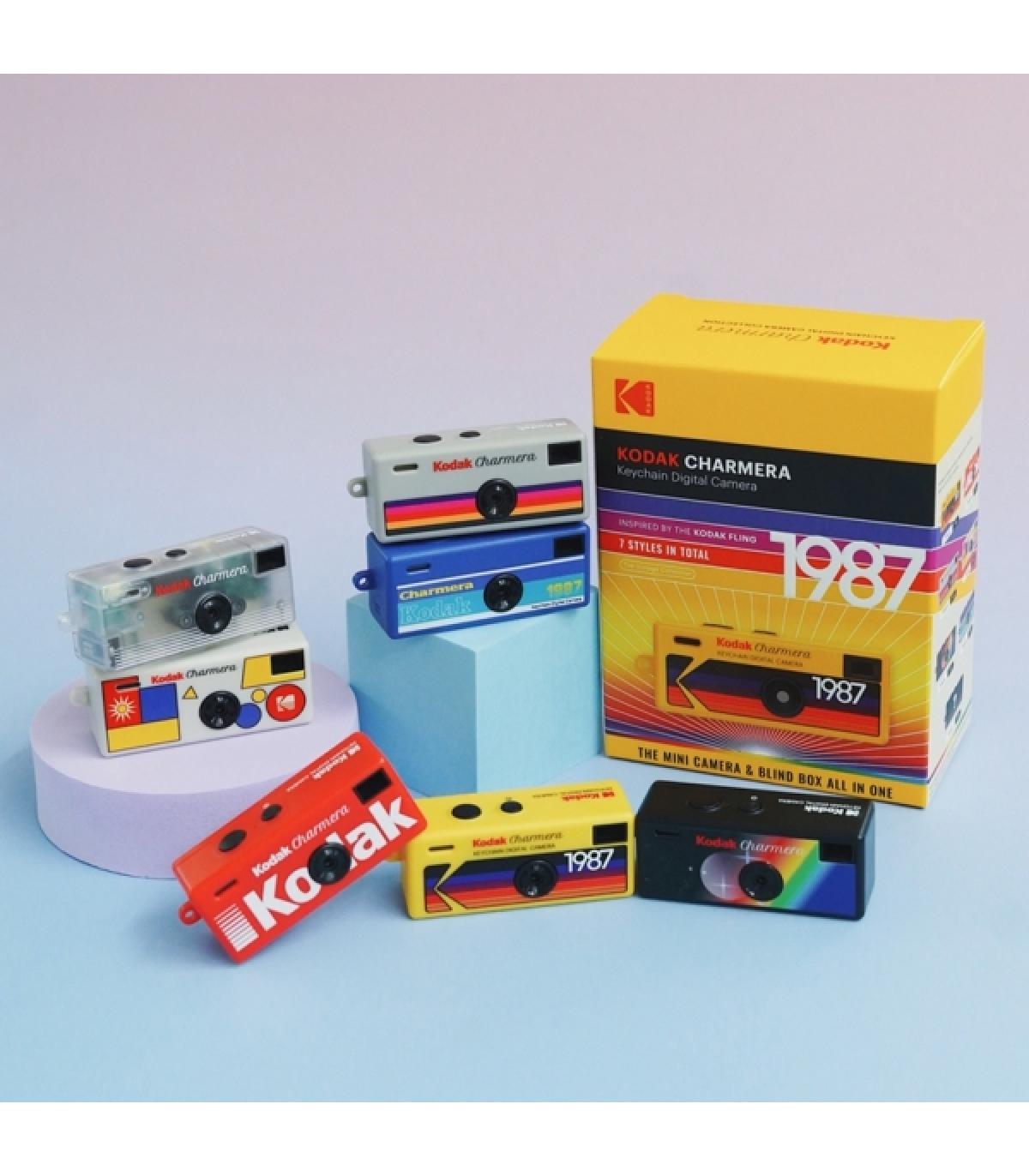 Kodak Charmera Camara Digital Instantanea Retro - 1.6M Megapixels - Tamaño Diminuto/Llavero - Bateria Recargable - Peso 30g - Mo