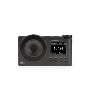Thomson Radio FM DAB+ con Altavoz Bluetooth - 30 Memorias DAB+ y 30 Memorias FM - Actualizacion Automatica de Emisoras - Pantall