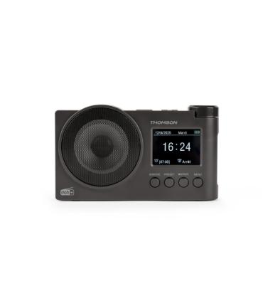Thomson Radio FM DAB+ con Altavoz Bluetooth - 30 Memorias DAB+ y 30 Memorias FM - Actualizacion Automatica de Emisoras - Pantall