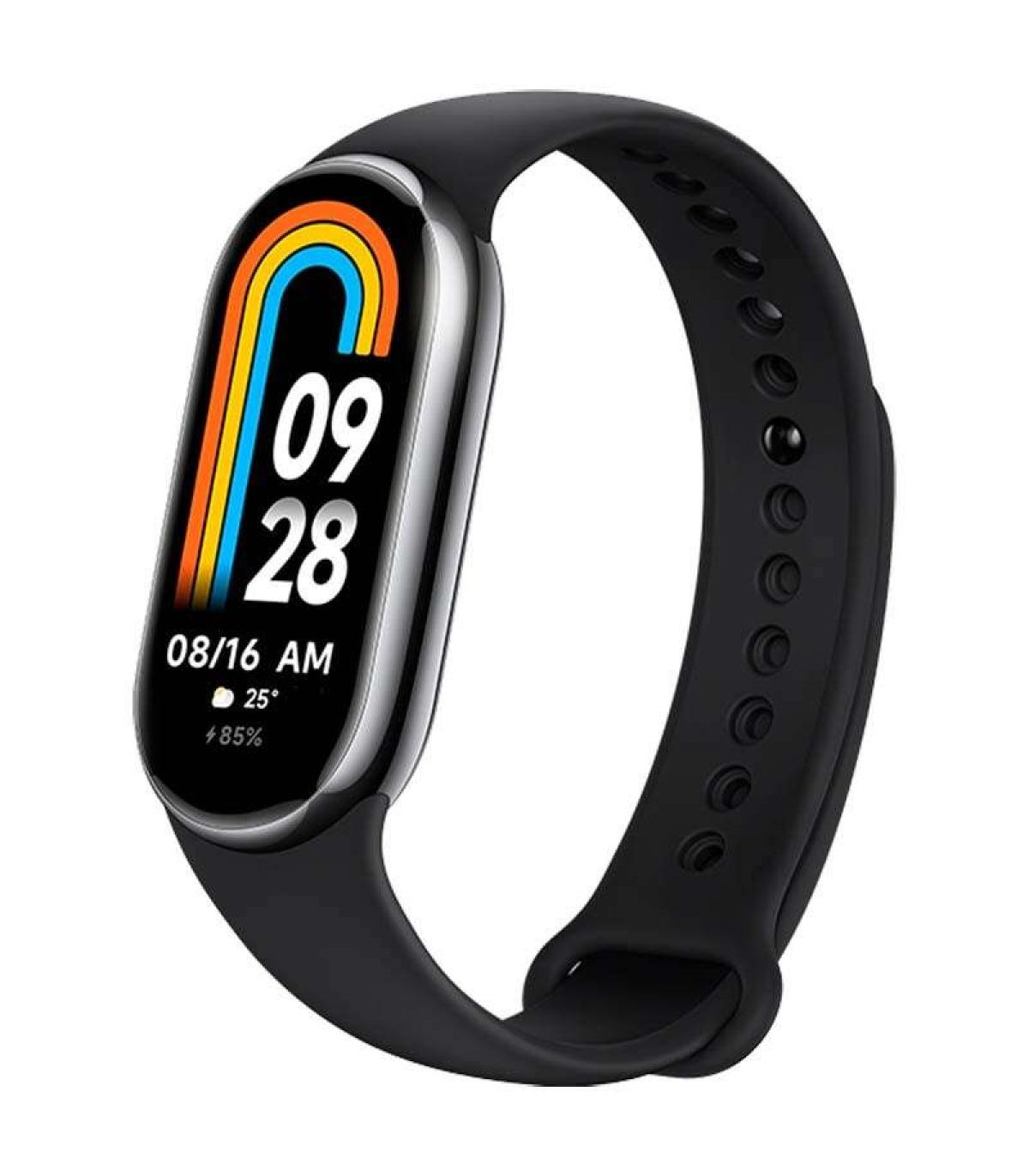Xiaomi Mi Smart Band 8 Pulsera de Actividad Pantalla Amoled 1.62" - Bluetooth 5.2 - Frecuencia de Actualizacion de 60 Hz - Brill