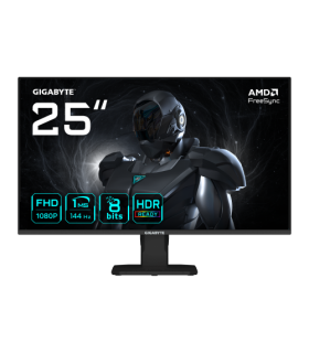 MONITOR GIGABYTE 25" GS25F14,SS IPS,1920X1080(FHD),0.09PP,1500:1,1MS,144HZ,2HDMI+1DP