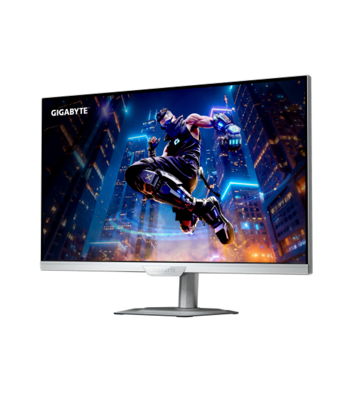 MONITOR GIGABYTE 27" M27UP ICE,SS IPS,3840X2160 (UHD),0.155PP,1000:1,1MS,160HZ,2HDMI+1DP+4USB3.2+USB-C,ALTAVOCES (BLANCO