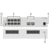 HUAWEI S210-8P2J (8*10/100/1000BASE-T PORTS (128W POE+), 2*2.5GE SFP PORTS, WITH 1*220 V AC POWER ADAPTER, FANLESS