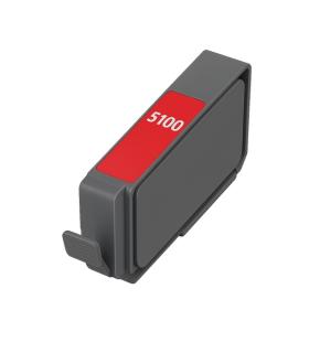 Canon PFI5100 Rojo Cartucho de Tinta Pigmentada Generico - Reemplaza PFI5100R/6958C001
