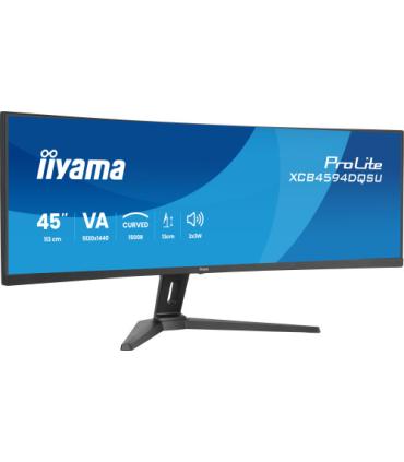 MONITOR IIYAMA PANTALLA CURVA PARA PC 113 CM (45") 5120 X 1440 PIXELES DUAL QHD LED PANEL VA USB-C HDMI DISPLAYPORT