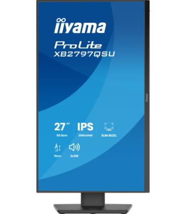 iiyama ProLite XB2797QSU-B1 pantalla para PC 68,6 cm (27") 2560 x 1440 Pixeles Quad HD LED Negro